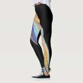Art abstrait transféré à vos leggings (Gauche)