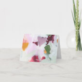 Art abstrait unique et coloré Merci (Dos)