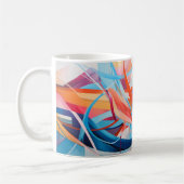 Art Abstrait version 14 Mug (Gauche)