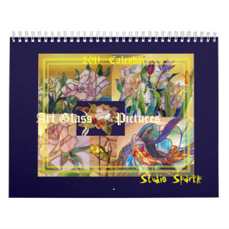 Art Afbeeldingen van glas van Glas in lood (2011) Kalender
