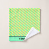 Art africain moderne, Vibe d'été Motif (Gant de toilette)