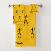 Art africain, Stick Man Silhouette Danses Motif (En situation)