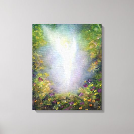 Art Angel de guérison Imprimer sur toile (Recto)