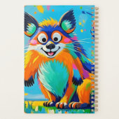 Art animal abstrait coloré (Dos)