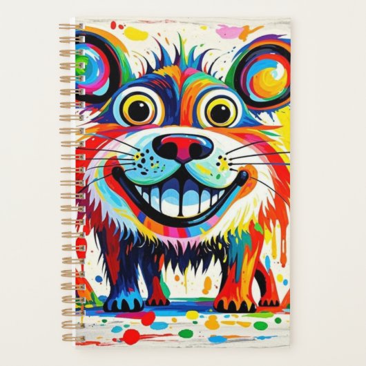 Art animal abstrait coloré (Devant)