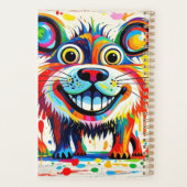 Art animal abstrait coloré (Dos)