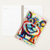 Art animal abstrait coloré (Devant avec enveloppe)