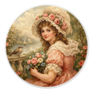 Art Antique Romantique pour Boutons de Tiroir et d