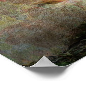 *~* Art AP23 Artistic RAINBOW Abstracte LIONESS Poster (Hoek)