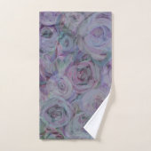 Art aquarelle de roses lavande (Serviette à main)