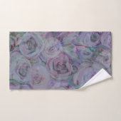 Art aquarelle de roses lavande (Serviette à main)