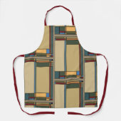 Art & Artisanat Gras Tablier géométrique (Recto)