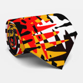 Art autochtone Cravate Spiritualité tribale 4 Nati (Roulé)