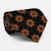 Art autochtone Cravate Tribal Sun Neckties d'art s (Roulé)