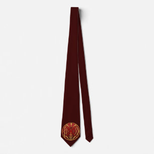 Art autochtone Cravate Tribal Sun Neckties d'art s