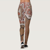Art autochtone Gamilaroi Leggings (Dos)