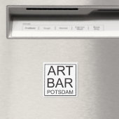 ART & Bar Potsdam Magnet Bouton par ARTCommerz (In Situ (Lave-vaisselle))