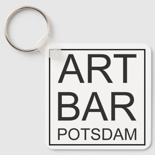 ART & Bar Potsdam Porte-clés by ARTCommerz (Recto)