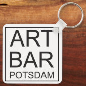 ART & Bar Potsdam Porte-clés by ARTCommerz (Verso)
