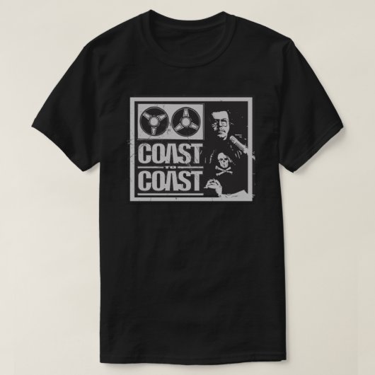 Art Bell - Coast to Coast AM [in moeilijkheden] Kl T-shirt (Design voorkant)