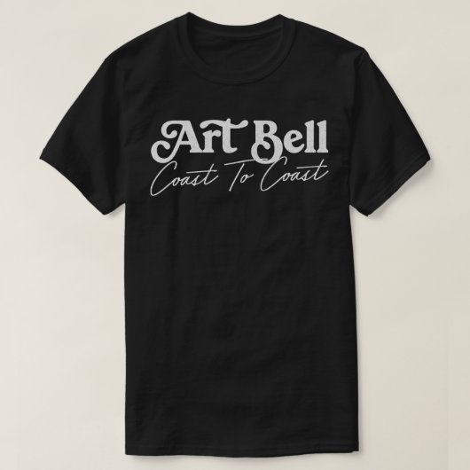 Art Bell Coast to Coast T-shirt (Design voorkant)
