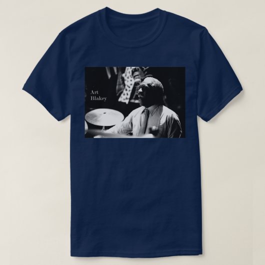 Art Blakey T-shirt (Design voorkant)