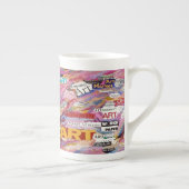 Art Bone China Mok (Rechts)