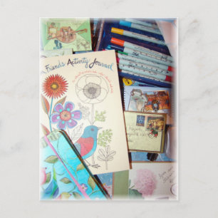 Art Book Inspiration Briefkaart