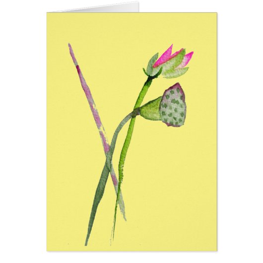 Art bouddhiste fleur de Lotus Zen rose (Devant)