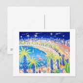 Art Briefkaart: Franse kus, Nice Briefkaart (Voorkant / Achterkant)