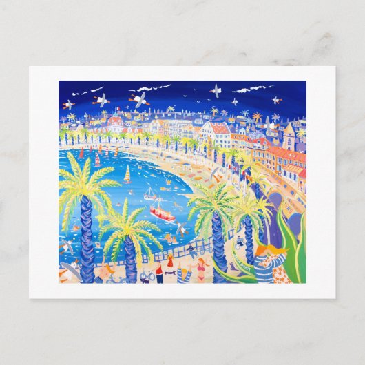 Art Briefkaart: Franse kus, Nice Briefkaart (Voorkant)