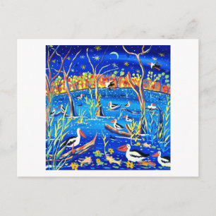 Art Briefkaart: Pelican Roost, post Banrock Briefkaart