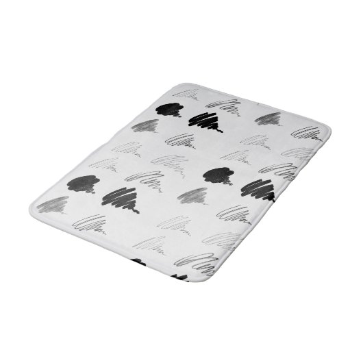 Art Brush Pattern Bath Mat (Gekanteld)
