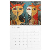 Art Brut Zodiac Calendar Kalender (Mar 2027)