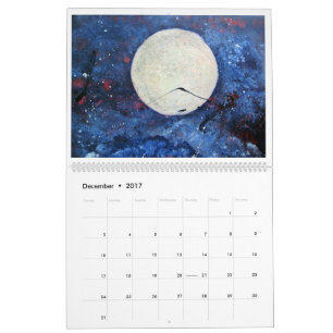 Art Calendar 2017 door Diane Clement Kalender