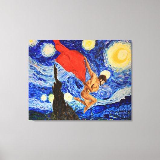 Art Canvas - door Debbie Davidsohn - In de wind ge Afdruk (Voorkant)