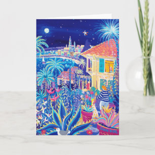 Art Card: Moonlit Serenade, Clos du Peyronnet Feestdagen Kaart