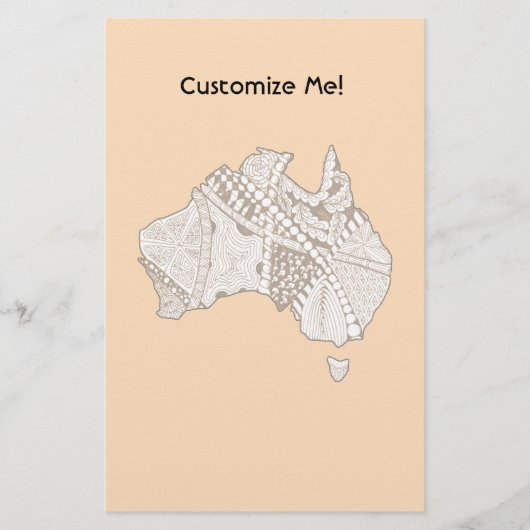 Art carte australien (Devant)
