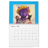 Art Cats Calendar Kalender (Feb 2026)