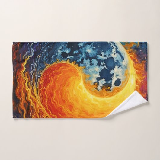 Art Celestial Yin Yang (Serviette à main)