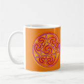 Art Celtique Spiral Design Café Mug (Gauche)