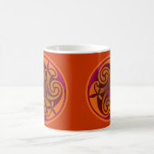 Art Celtique Spiral Design Café Mug (Centre)