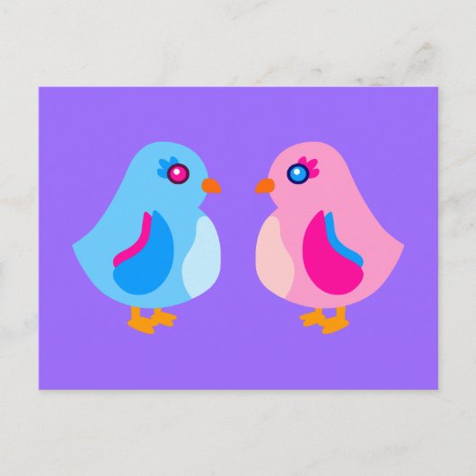 Art Chicken Briefkaart (Voorkant)
