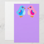 Art Chicken Briefpapier (Voorkant / Achterkant)