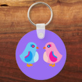 Art Chicken Sleutelhanger (Voorkant)