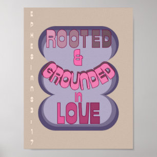 Art chrétien / Poster / Amour / Graphique