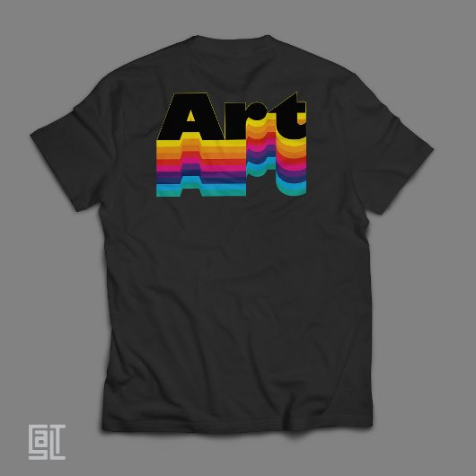 Art Classic Modern kleurrijk Inspirerend T-shirt