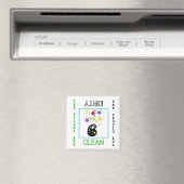 Art Clean Dirty Lave-vaisselle Magnet (In Situ (Lave-vaisselle))