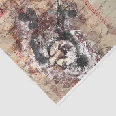 Art Collage Bango Music 31 Decoupage Tissuepapier (Detail)