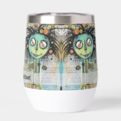 Art collage dame 10 (Achterkant)